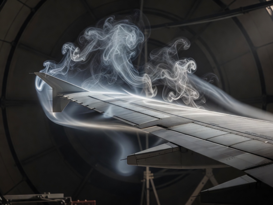 Aircraft wing demonstrating a high angle of attack aerodynamic profile